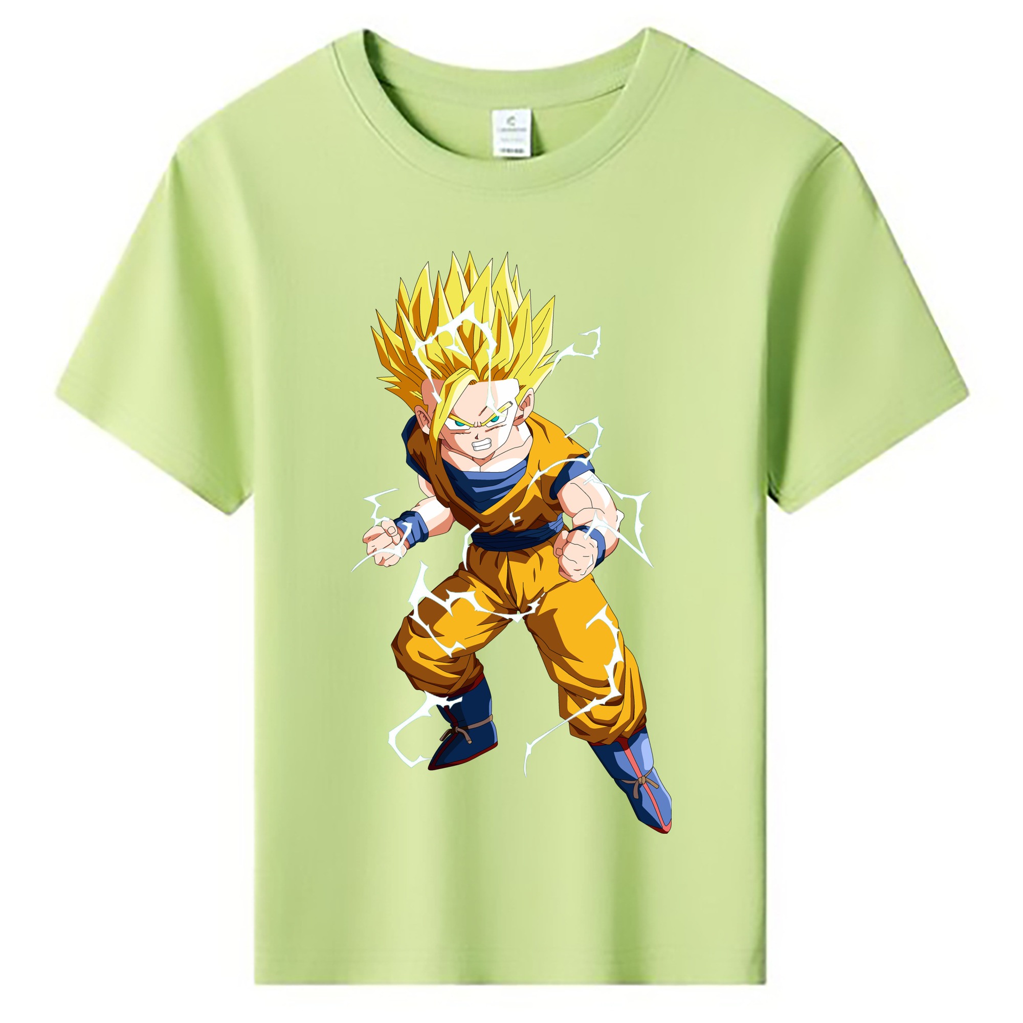 （画像用） ドラゴンボール 孫 悟飯（そんごはん）DRAGON BALL Son Gohan 綿100％キッズTシャツ（フロントプリント）